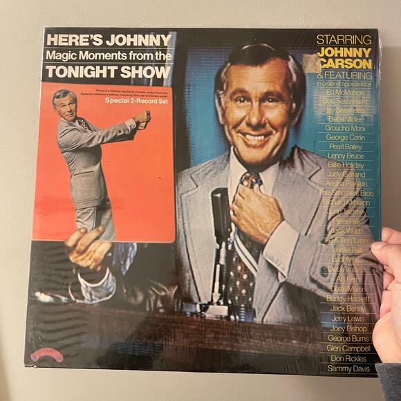 Johnny Carson - Magic Moments From The Tonight Show 2xLP - Picture 1 of 4